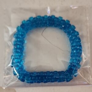 Blue Beaded Bracelet